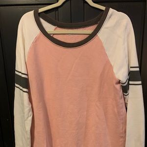 Peach colored sweater